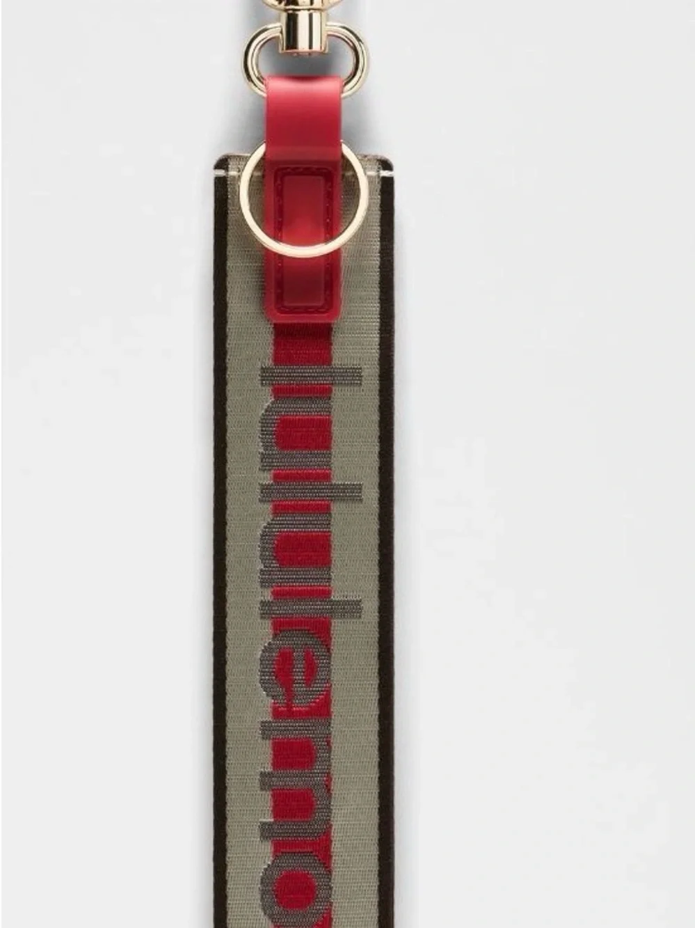 Lululemon never lost Keychain